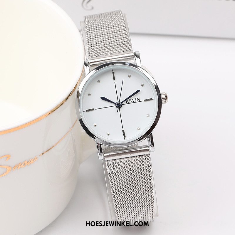 Horloges Dames Dun Vrouwen Mode, Horloges De Middelbare School Student