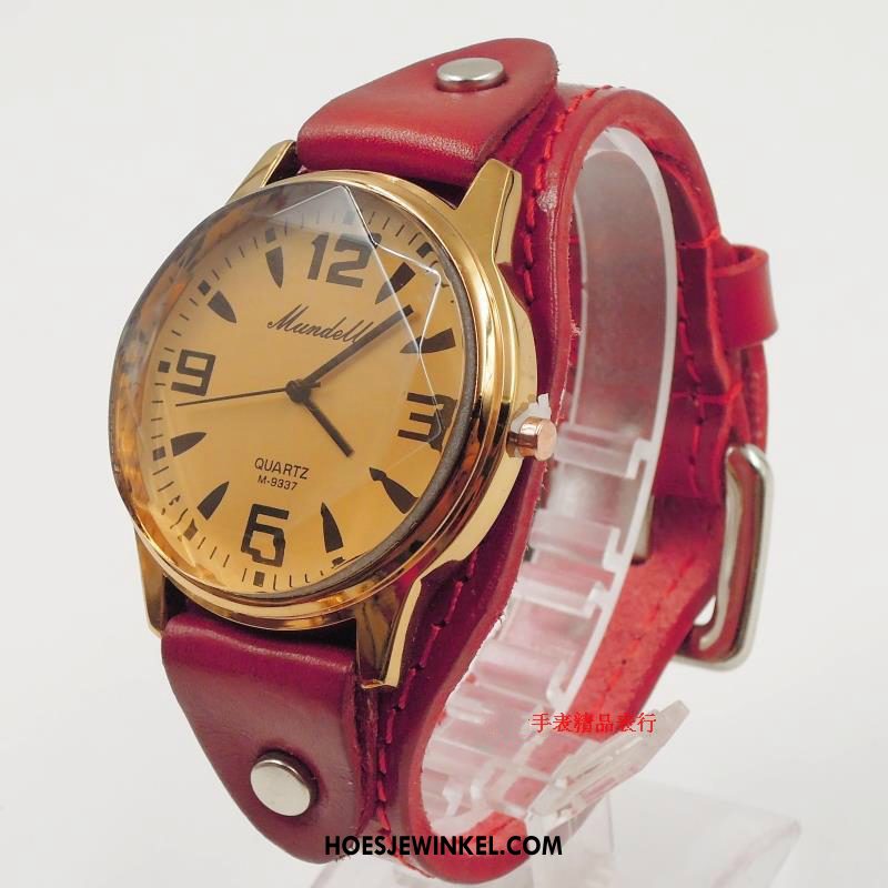 Horloges Dames Echte Vrouwen Waterdicht, Horloges Zuiver Student