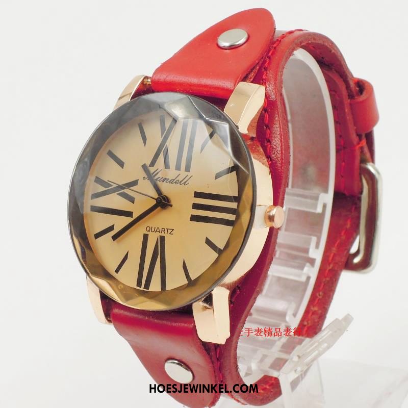 Horloges Dames Echte Vrouwen Waterdicht, Horloges Zuiver Student