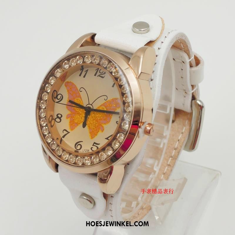 Horloges Dames Echte Vrouwen Waterdicht, Horloges Zuiver Student