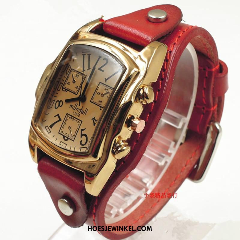 Horloges Dames Echte Vrouwen Waterdicht, Horloges Zuiver Student