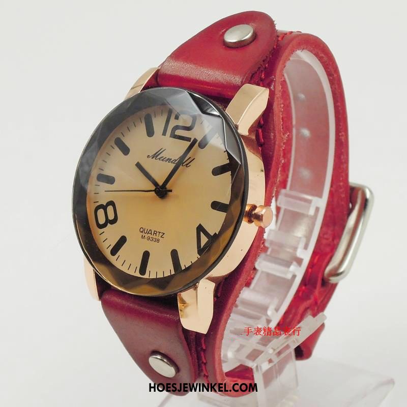 Horloges Dames Echte Vrouwen Waterdicht, Horloges Zuiver Student