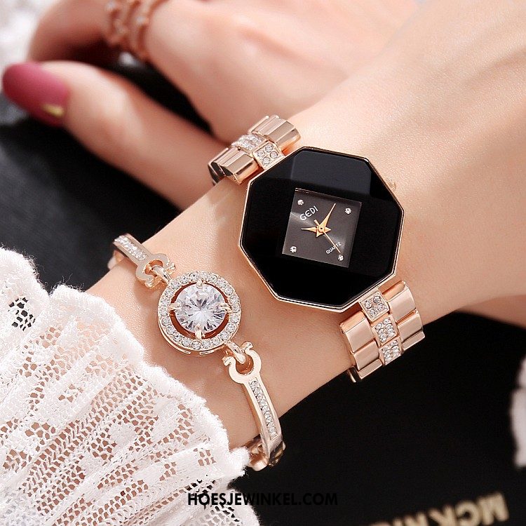 Horloges Dames Elegante Persoonlijkheid Mode, Horloges Armbanden Waterdicht