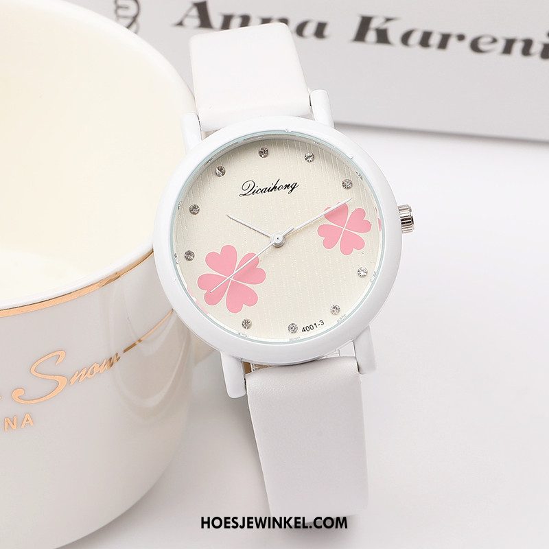 Horloges Dames Gemiddelde Strass Horloge, Horloges Mini Kind