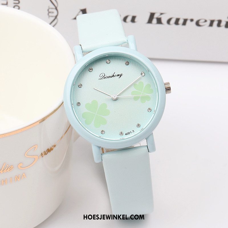 Horloges Dames Gemiddelde Strass Horloge, Horloges Mini Kind