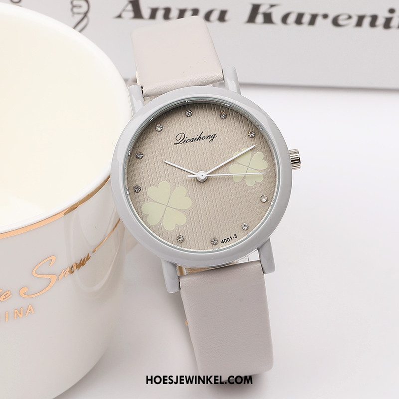 Horloges Dames Gemiddelde Strass Horloge, Horloges Mini Kind