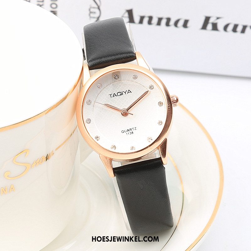 Horloges Dames Gemiddelde Strass Horloge, Horloges Mini Kind