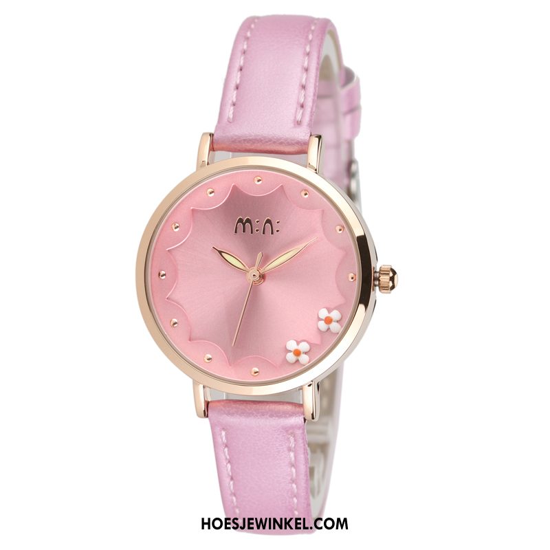 Horloges Dames Gemiddelde Student Horloge, Horloges Meisje Trend