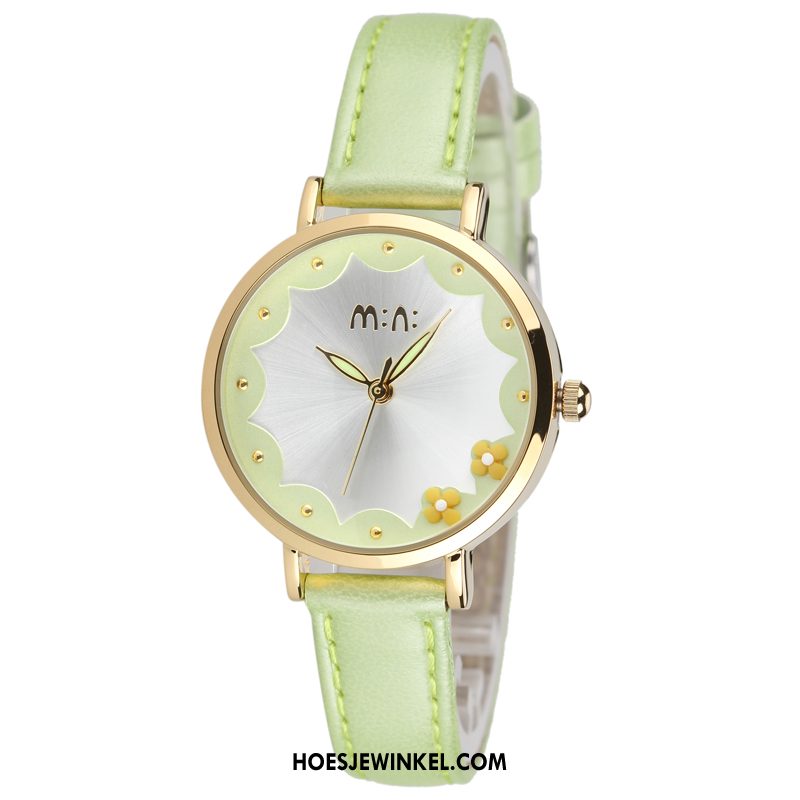 Horloges Dames Gemiddelde Student Horloge, Horloges Meisje Trend