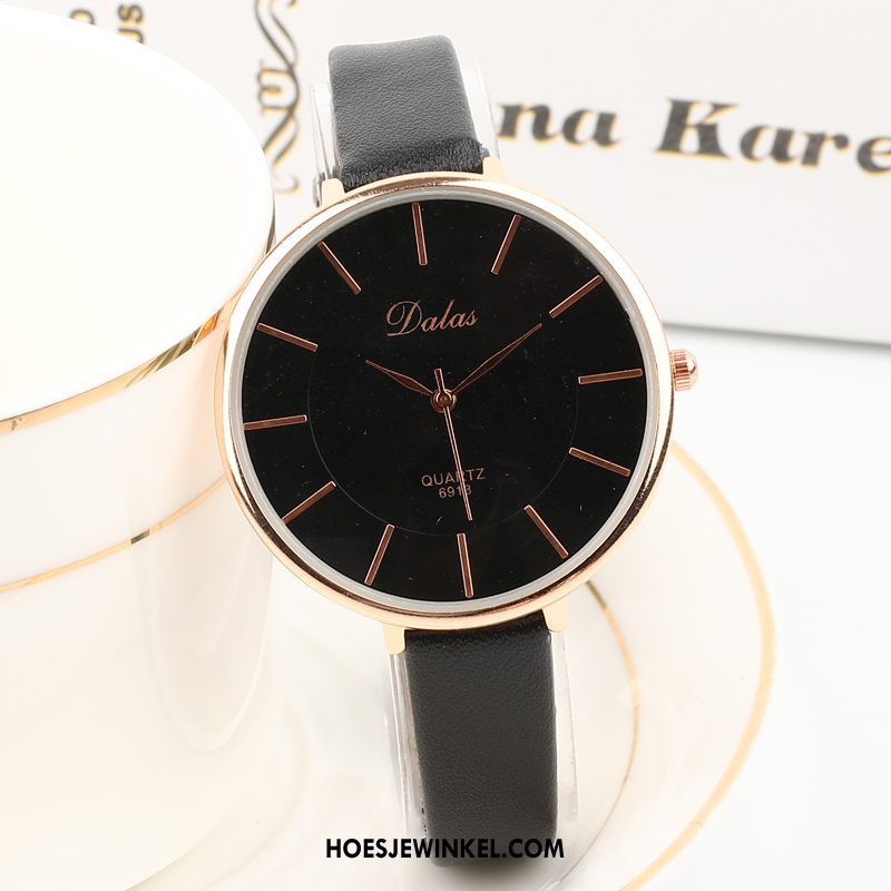 Horloges Dames Horlogeband Student Kunst, Horloges Trend Vrouwen