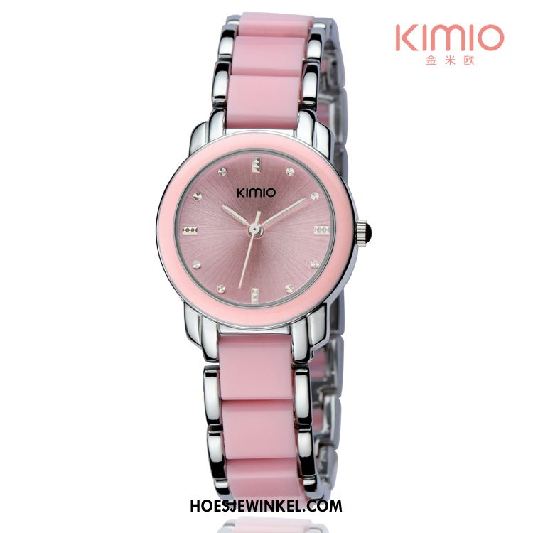 Horloges Dames Keramiek Armbanden Vrouwen, Horloges Eenvoudig Horloge Weiß