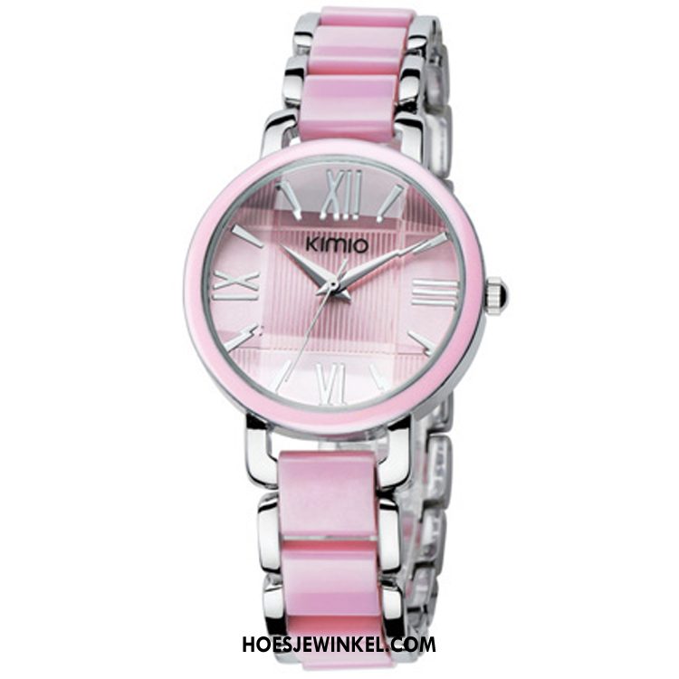 Horloges Dames Keramiek Armbanden Vrouwen, Horloges Eenvoudig Horloge Weiß