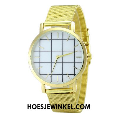 Horloges Dames Mannen Trend Lovers, Horloges Vrouwen Mesh