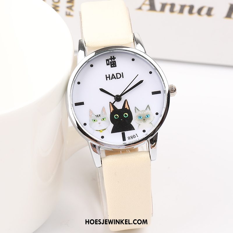 Horloges Dames Mini Horloge Vrouwen, Horloges Alle Wedstrijden Quartz Horloge