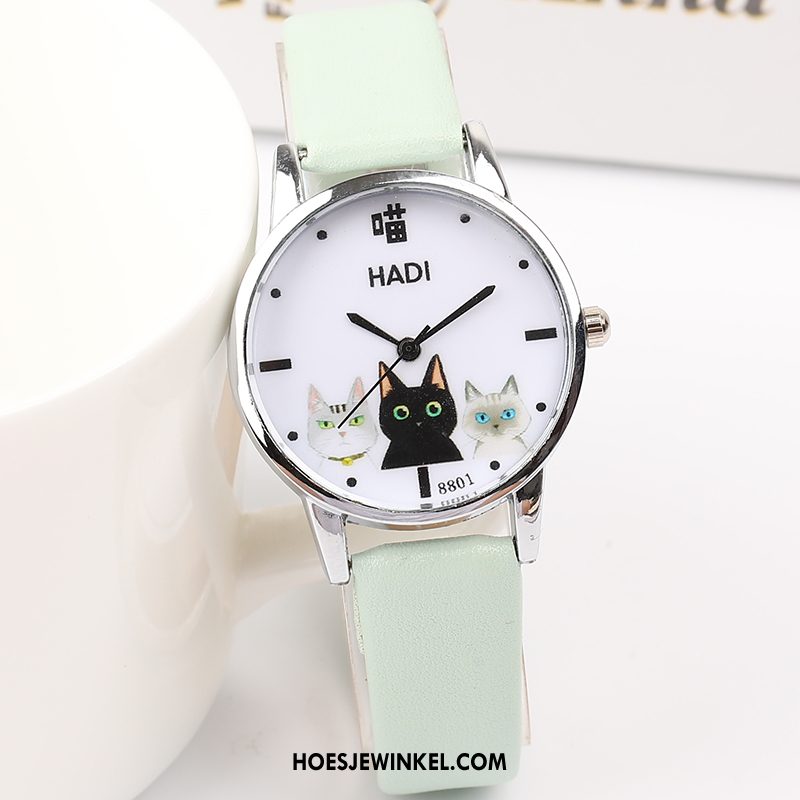 Horloges Dames Mini Horloge Vrouwen, Horloges Alle Wedstrijden Quartz Horloge