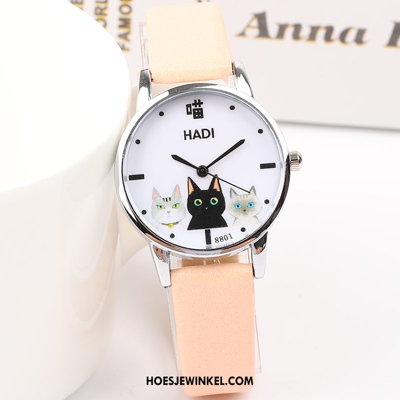 Horloges Dames Mini Horloge Vrouwen, Horloges Alle Wedstrijden Quartz Horloge