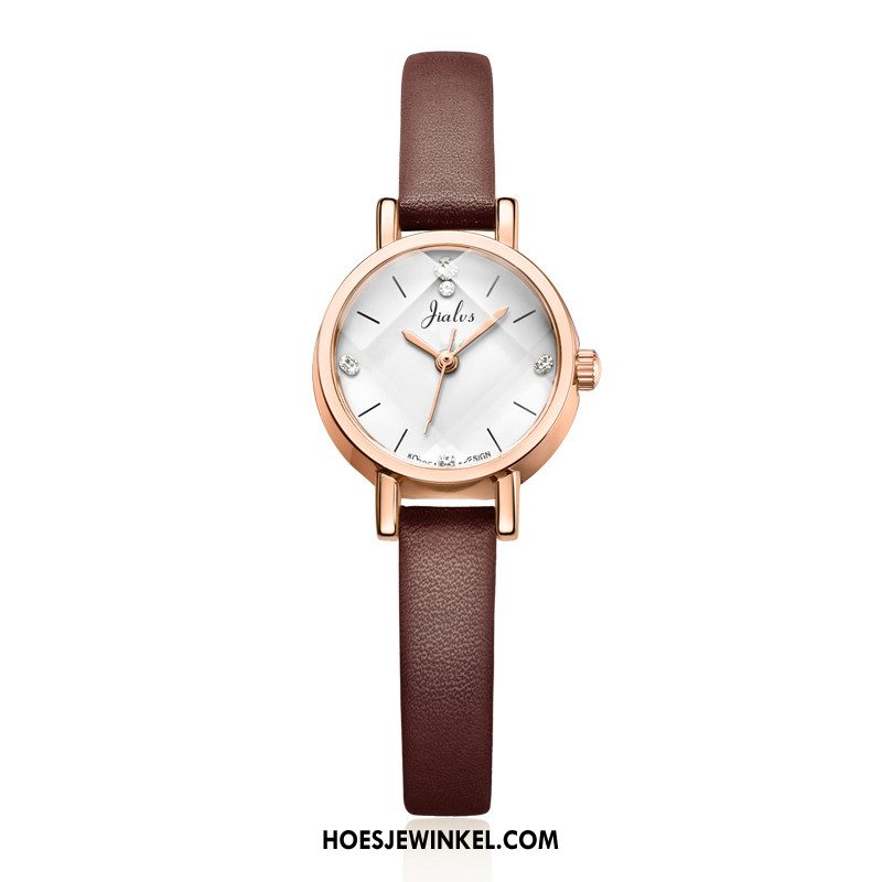 Horloges Dames Mini Student Eenvoudig, Horloges Casual Quartz Horloge