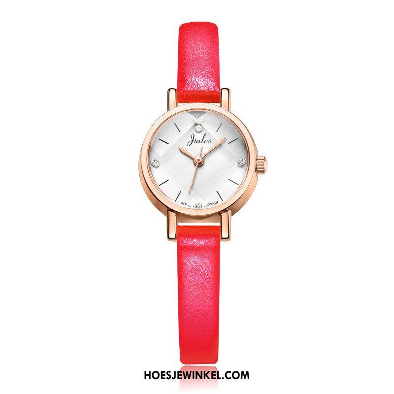 Horloges Dames Mini Student Eenvoudig, Horloges Casual Quartz Horloge