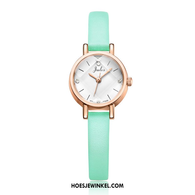 Horloges Dames Mini Student Eenvoudig, Horloges Casual Quartz Horloge