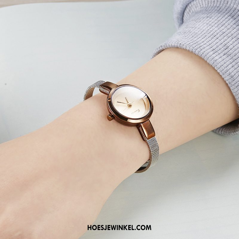 Horloges Dames Mini Vers Eenvoudig, Horloges Genereus Student