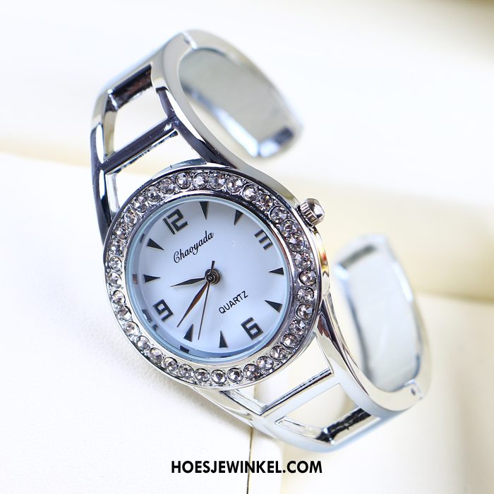 Horloges Dames Mode Trend Quartz Horloge, Horloges Strass Vrouwen