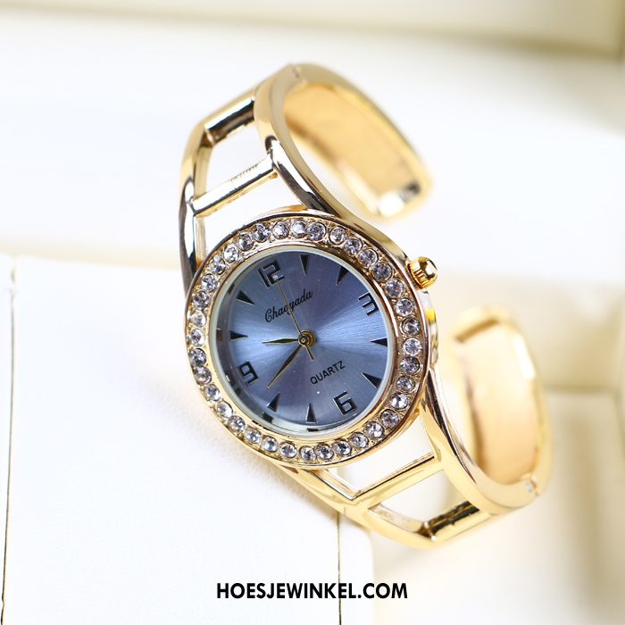 Horloges Dames Mode Trend Quartz Horloge, Horloges Strass Vrouwen