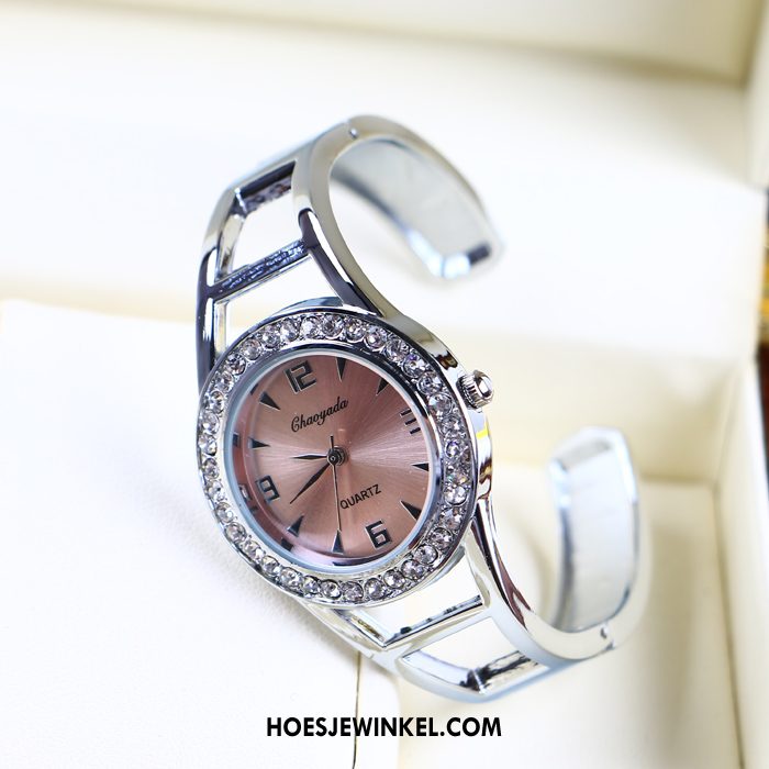 Horloges Dames Mode Trend Quartz Horloge, Horloges Strass Vrouwen