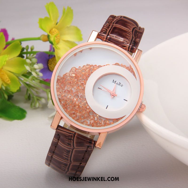 Horloges Dames Persoonlijkheid Alle Wedstrijden Student, Horloges Mode Quartz Horloge