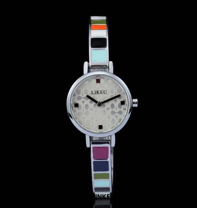 Horloges Dames Regenboog Quartz Horloge Keramiek, Horloges Trend Vrouwen