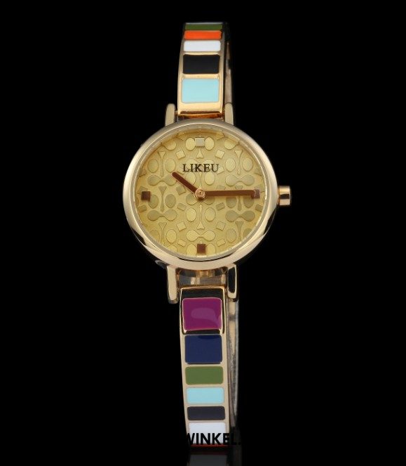 Horloges Dames Regenboog Quartz Horloge Keramiek, Horloges Trend Vrouwen