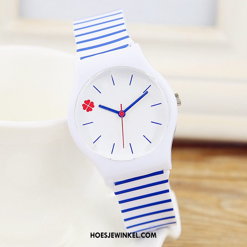 Horloges Dames Student Horloge Waterdicht, Horloges Kind Schattig