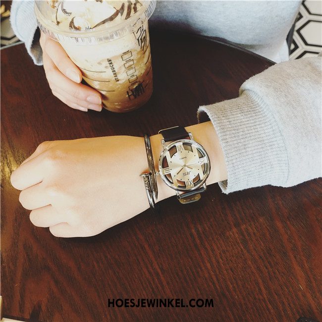 Horloges Dames Trend Waterdicht Student, Horloges Mannen Lovers