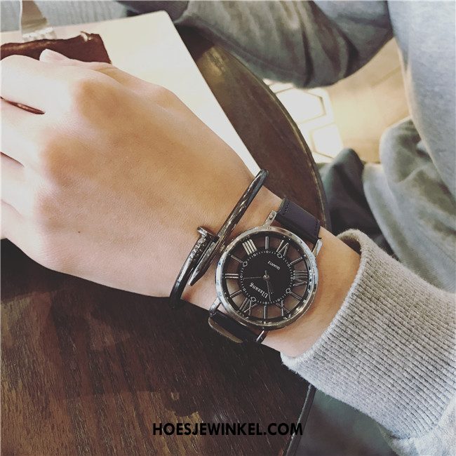 Horloges Dames Trend Waterdicht Student, Horloges Mannen Lovers