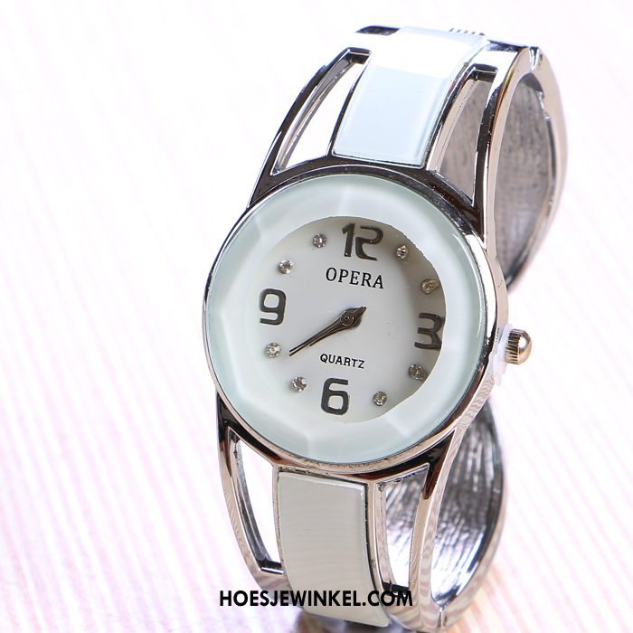 Horloges Dames Vers Armbanden Mini, Horloges Mode Vintage Rosa