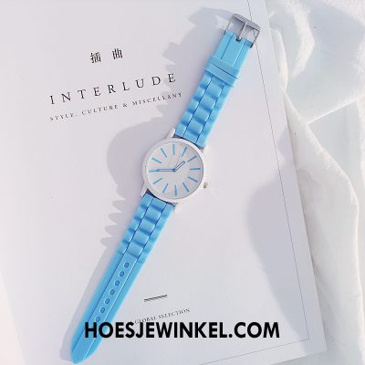 Horloges Dames Vers Snoep Kleur Trend, Horloges Alle Wedstrijden Schattig