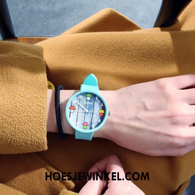 Horloges Dames Vers Snoep Kleur Trend, Horloges Alle Wedstrijden Schattig