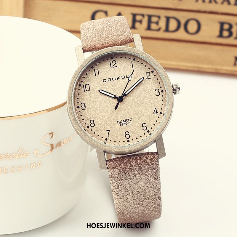 Horloges Dames Vrouwen Horloge Lovers, Horloges Vintage Eenvoudig