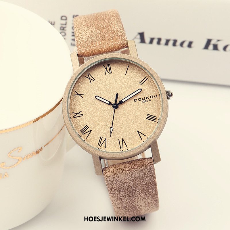 Horloges Dames Vrouwen Horloge Lovers, Horloges Vintage Eenvoudig