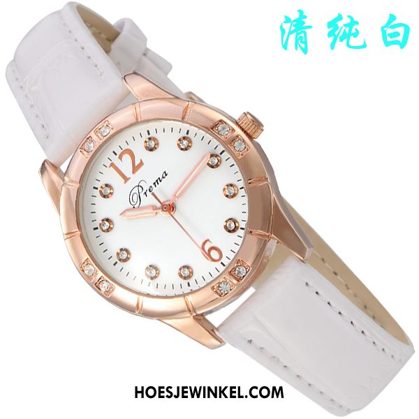 Horloges Dames Vrouwen Mode Schattig, Horloges Student Waterdicht