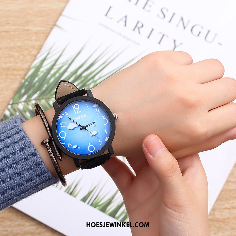 Horloges Dames Vrouwen Trend Waterdicht, Horloges Groot Casual