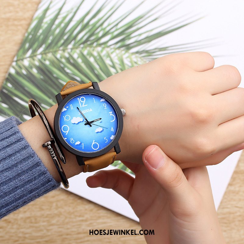 Horloges Dames Vrouwen Trend Waterdicht, Horloges Groot Casual