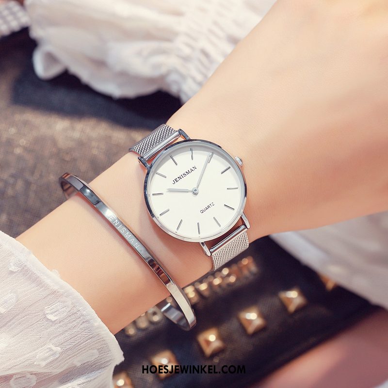 Horloges Dames Waterdicht Mode Casual, Horloges Dun Trend