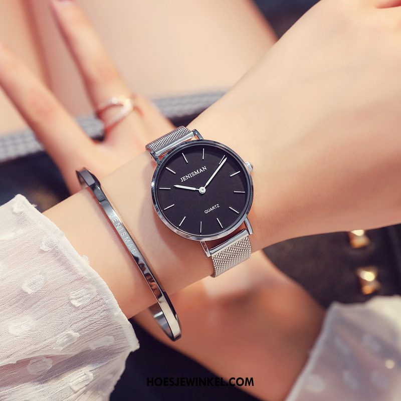Horloges Dames Waterdicht Mode Casual, Horloges Dun Trend