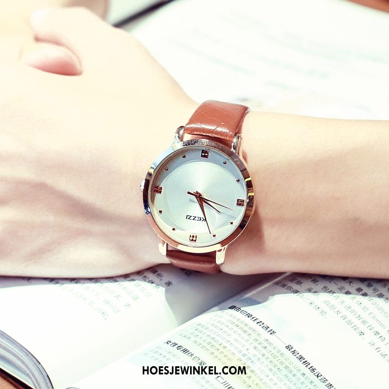 Horloges Dames Waterdicht Vrouwen Mannen, Horloges Vintage Casual