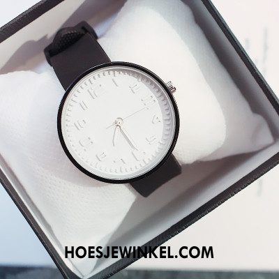 Horloges Dames Zacht Gemiddelde Silicone, Horloges Student Vrouwen