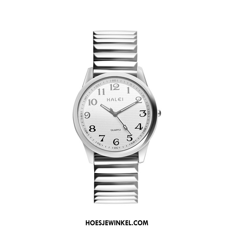 Horloges Heren Lovers Vrouwen Quartz Horloge, Horloges Ouderen Waterdicht