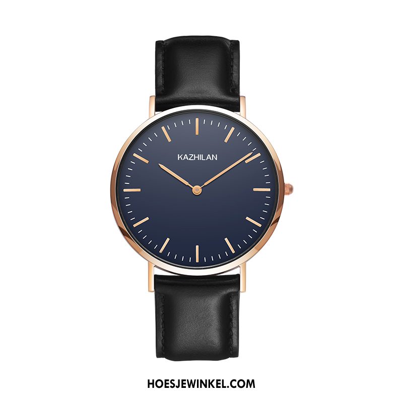 Horloges Heren Nieuw Casual 2018, Horloges Business Trend Schwarz