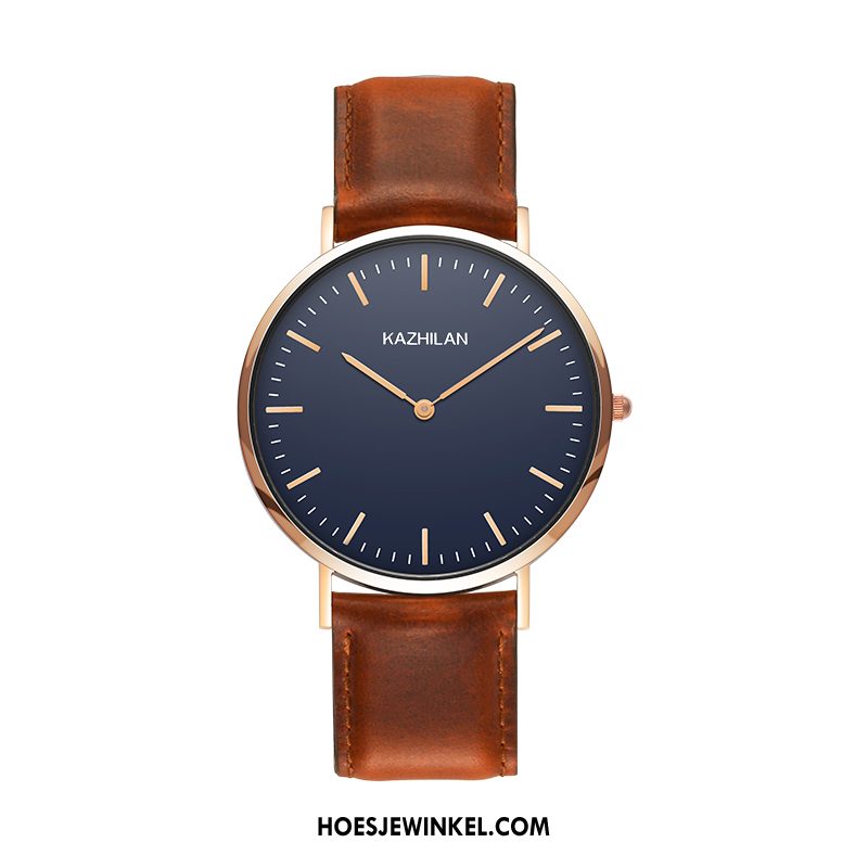 Horloges Heren Nieuw Casual 2018, Horloges Business Trend Schwarz