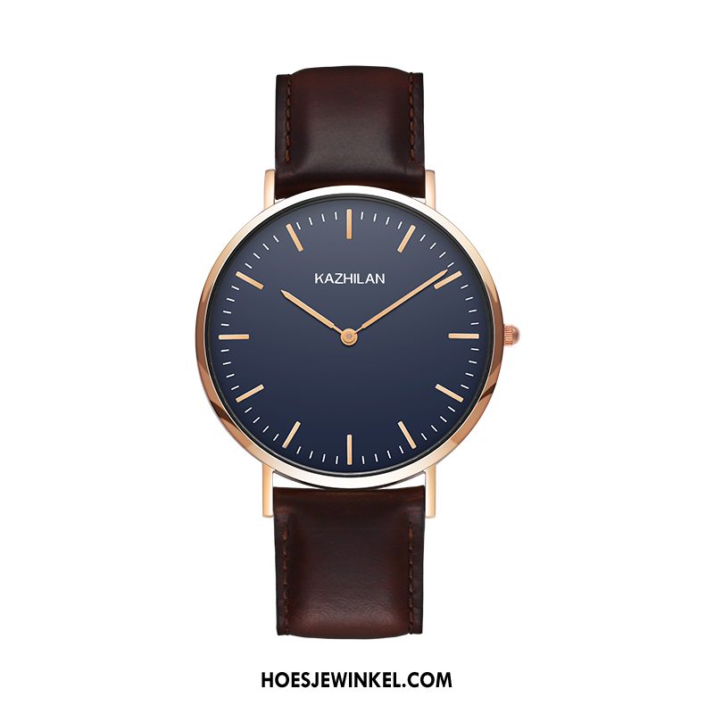 Horloges Heren Nieuw Casual 2018, Horloges Business Trend Schwarz