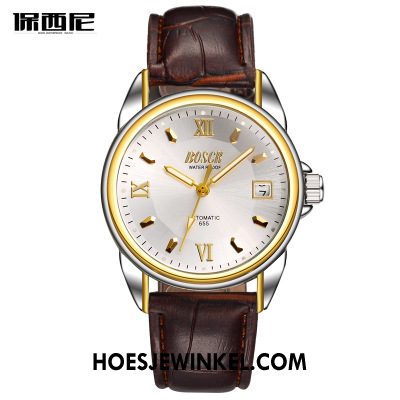 Horloges Heren Riem Strass Kalender, Horloges Waterdicht Horloge